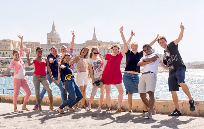 Malta - kursy językowe - Almatramp